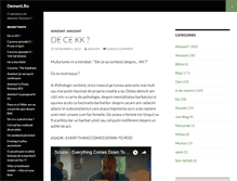 Tablet Screenshot of dement.ro